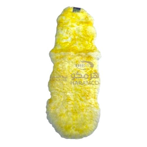 فرو طبيعي جاعد أصفر