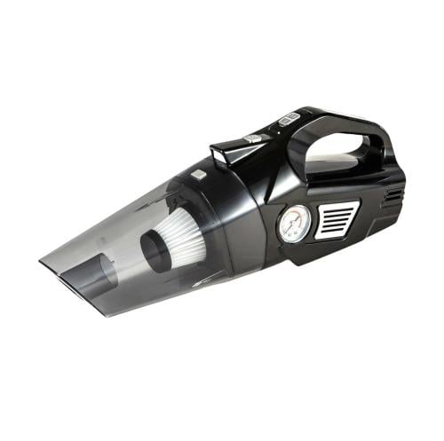 مكنسة كهربائية ومنفاخ هواء للسيارة