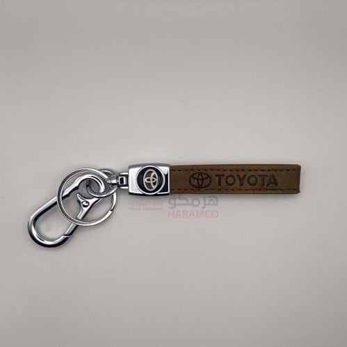 ميدالية تويوتا جلد بني