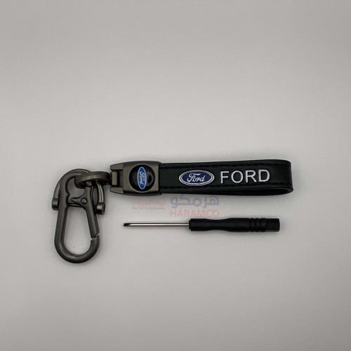 ميدالية فورد جلد أسود