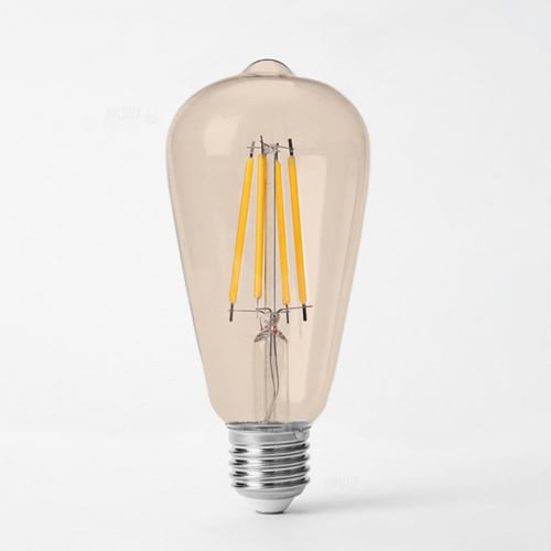 لمبه نجف فيلمونت بيضاوية لون عسلي