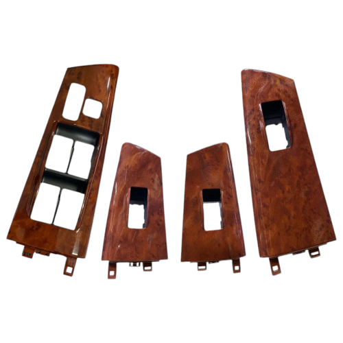 ديكور مجموعه زجاج كرولا 2002-2007خشبي طقم 4 حبه