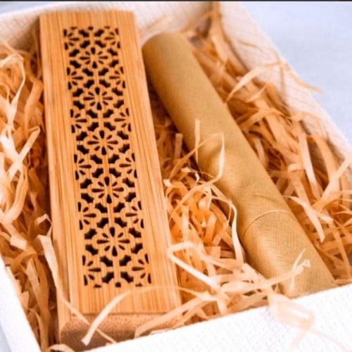 مبخرة ذكية +بيت العود يحتوي 20 عود كمبودي فاخر +غل...