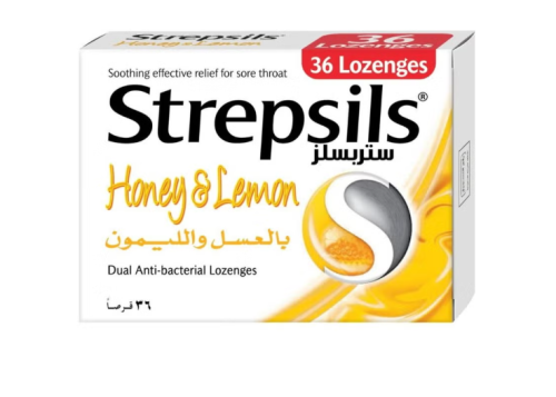 ستربسلز بالعسل والليمون 36 قرص استحلاب