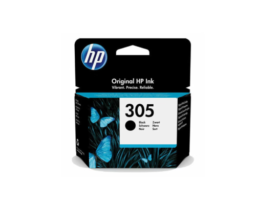 HP خرطوشة حبر أصلية 305 باللون الأسود