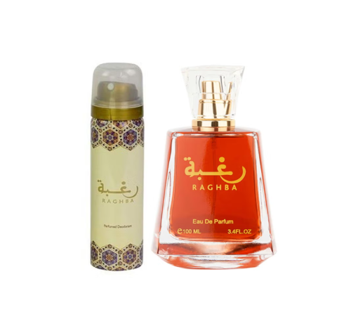مجموعة عطر رغبة مع مزيل عرق