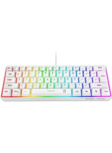 لوحة مفاتيح ألعاب سلكية 60% – 61 مفتاح بإضاءة RGB...