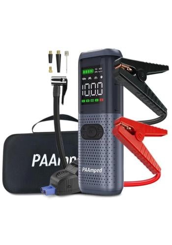 باامبيد ضاغط وبطارية تشغيل سيارة 2500A – 12V، 150P...