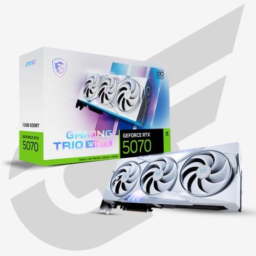 MSI RTX 5070 12G GAMING TRIO OC White