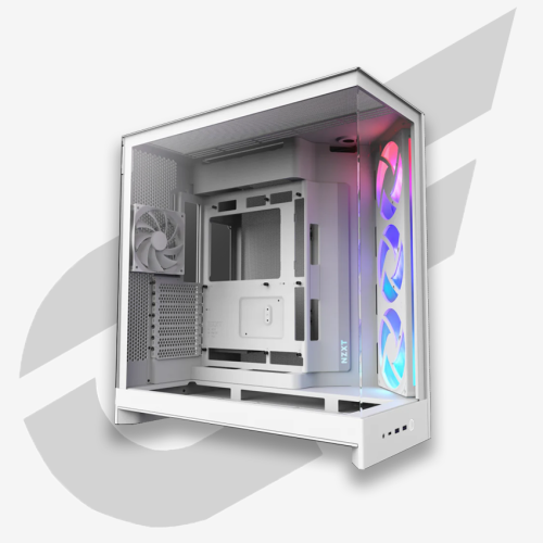 NZXT H9 Flow RGB White (2025)