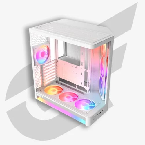 NZXT H6 Flow 2 RGB+ White