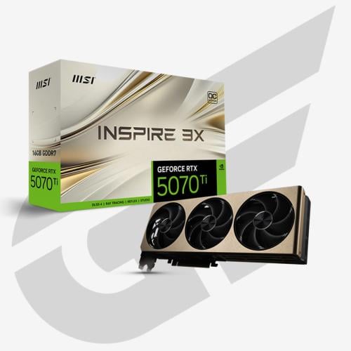 MSI RTX 5070ti 16GB INSPIRE 3X OC PLUS