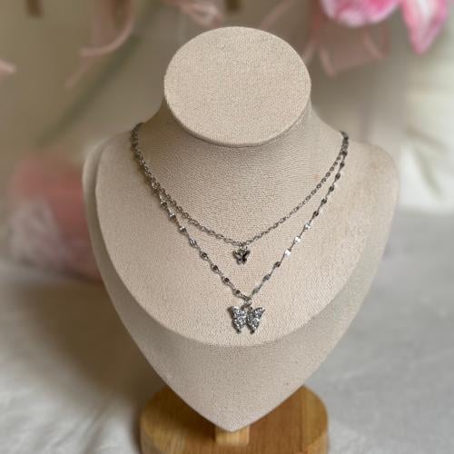 سلسال الفراشه الفضي