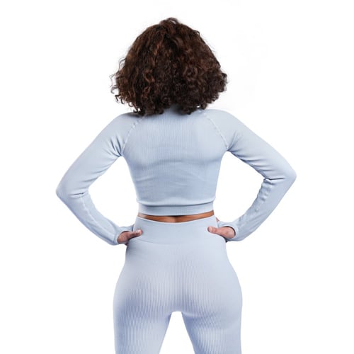 بنطلون لجينز رياضي للنساء ازرق فاتح