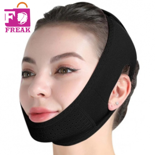 مشد تجميل الوجه وشد ترهل الذقن أسود