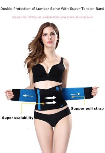 مشد الخصر بتصميم مضاعف