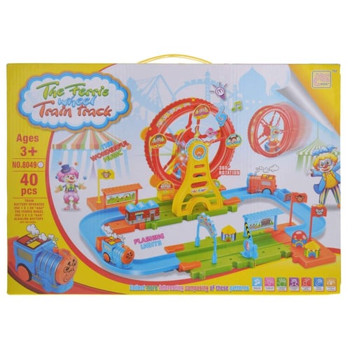 لعبة تعليمية بناء وتركيب ملاهي مع اضاءة وموسيقا 40...