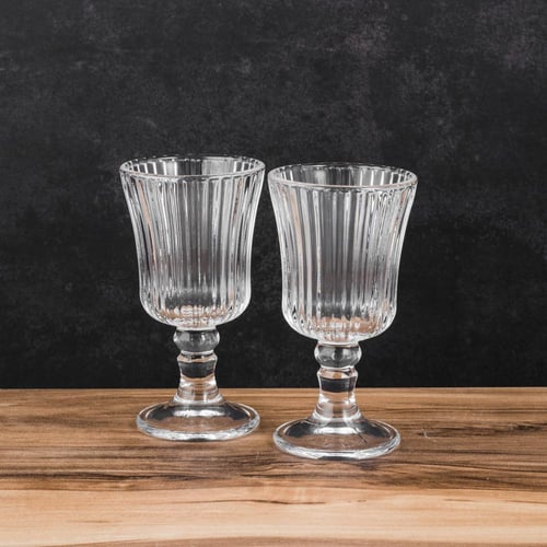 كاسات عصير ترحيبي ميني زجاج 95 مل 6 قطعة