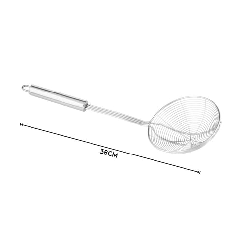 ملعقة قلي شبك استيل