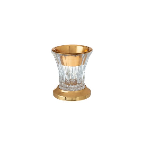مبخرة كريستال تركي ذهبي