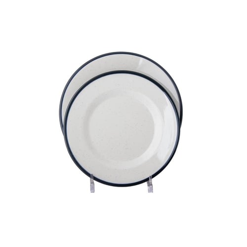 طقم عشاء ميلامين كحلي 57 قطعة 6 اشخاص