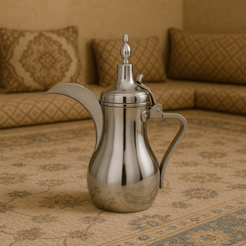 دلة استيل هندي 0.75 لتر