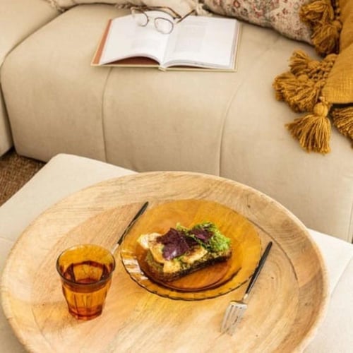 طقم كاسات شاي DURALEX زجاج 6 قطعة فرنسي عسلي 250 م...