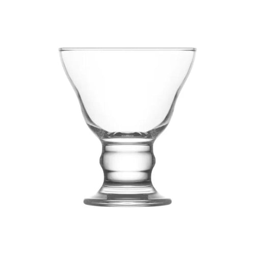 طقم كاسات حلا وايس كريم زجاج 3 قطعة 225 مل