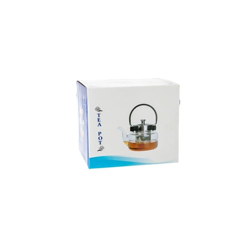 براد شاي زجاج شفاف 1200 مل