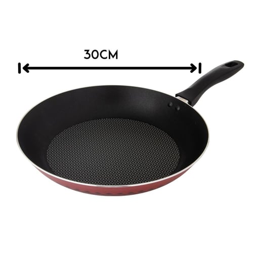 طاوة معدن بطلاء مانع للإلتصاق مقاس 30 سم