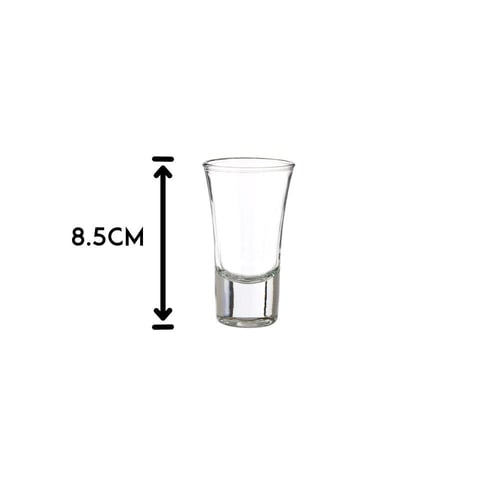 كاسات تقديم زجاج ميني 12 قطعة 54 مل