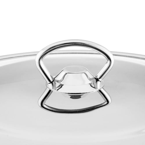 قدر استيل تركي 18/10 مقاس 24 سم