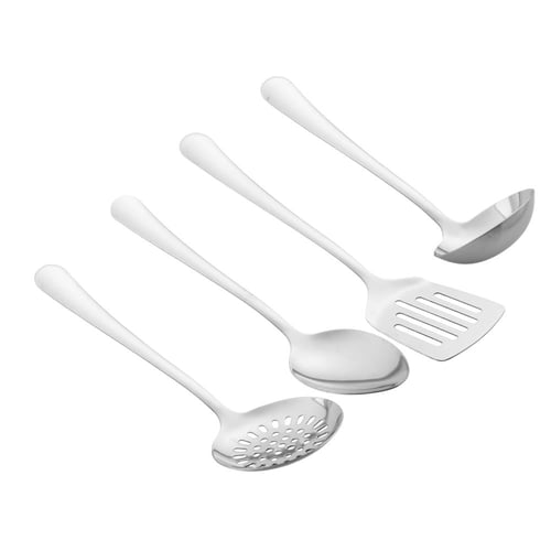 طقم ملاعق طبخ استيل 4 قطعة