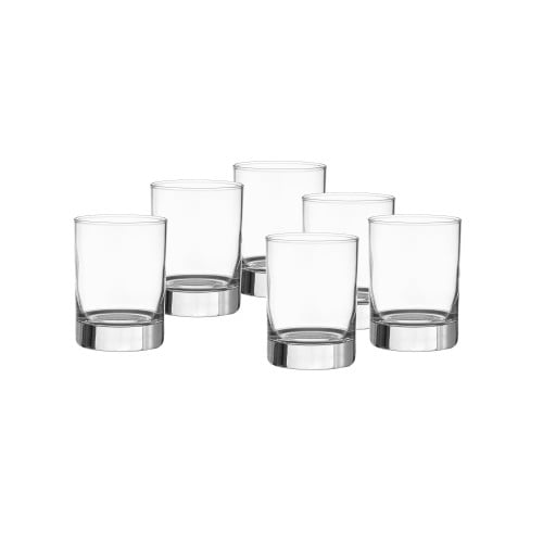 كاسات ماء زجاج سادة 6 قطعة 310 مل