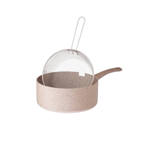 قدر قلي جرانيت تركي مع مصفاة 26 سم