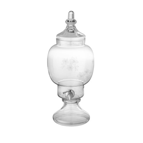 جك عصير زجاج بقاعدة 3.7 لتر