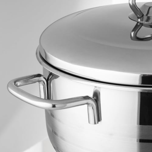 طقم قدور استيل تركي 14 قطعة مستر كوك 18/10