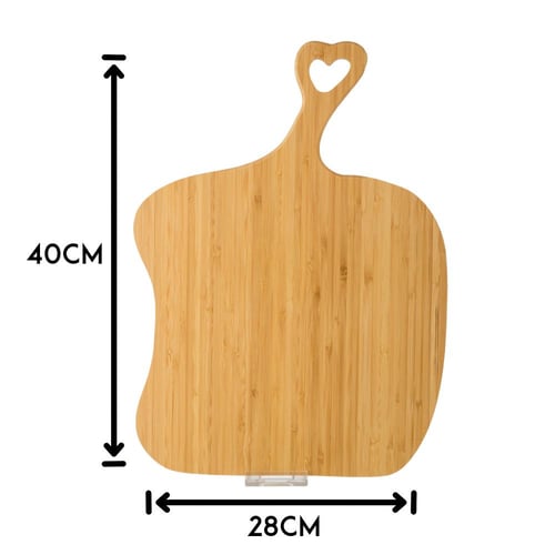 لوح تقطيع خشب مربع مقاس 40*28 سم