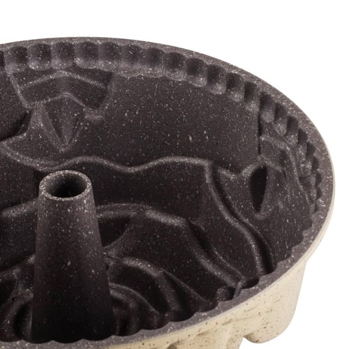 قالب كيك معدن ماريسا ذهبي شكل وردة الوان متعددة مق...