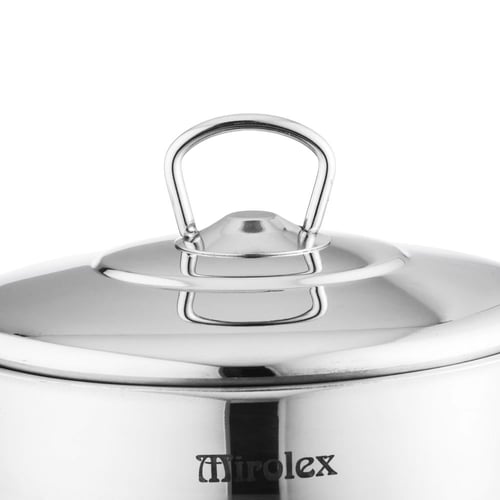 طقم قدور MIROLEX استيل 9 قطعة مخطط