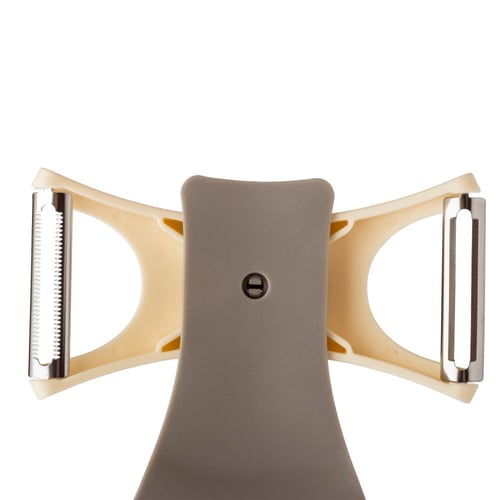 قشارة خضار بلاستيك بيج