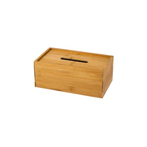 علبة مناديل خشب بانبو