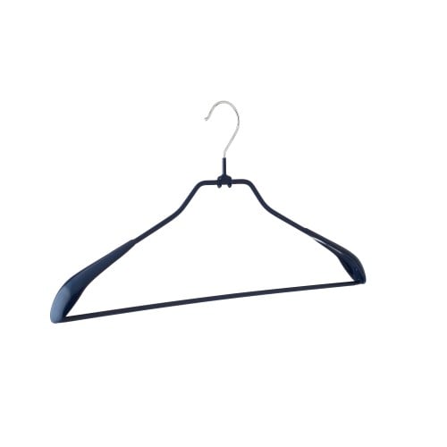 علاقة ملابس معدن تلبيس بلاستيك ازرق