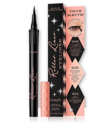 قلم محدد العيون رولر لاينر فيلت تيب من بنفت - اسود