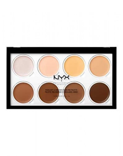 باليت هايلايت اند كونتور كريمي من ان واي اكس