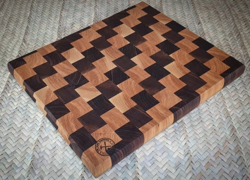 لوح تقطيع وتقديم End Grain