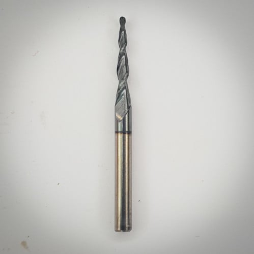 ريشة حفر ونقش 3D CNC مقاس R0.75 حجم صغير