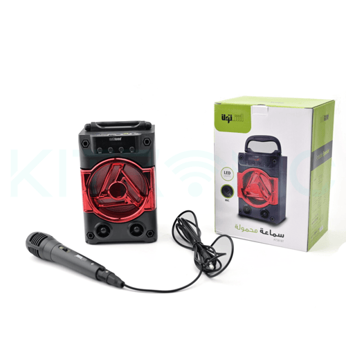 مكبر صوت محمول مع مايكروفون من اشتون