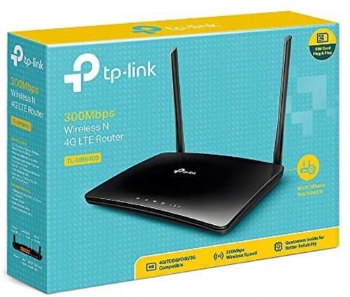 تي بي لينك راوتر لاسلكي بتقنية 4G LTE TL-MR6400