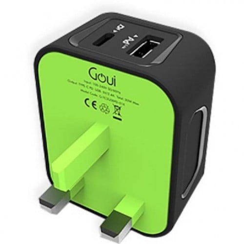 سبوت شاحن جداري 30W بخاصية البي دي PD من قوي GOUI